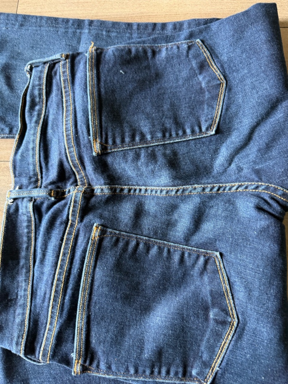 Frame Denim Dark Blue Flare Jeans - Picture 8 of 14